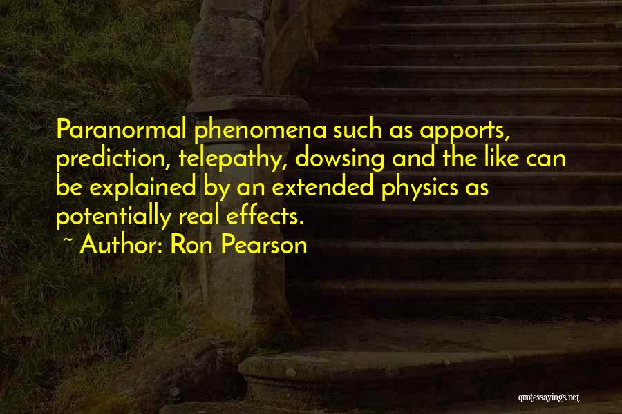 Ron Pearson Quotes 307035