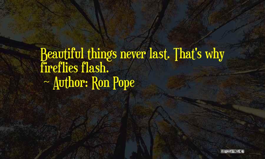 Ron Pope Quotes 681484