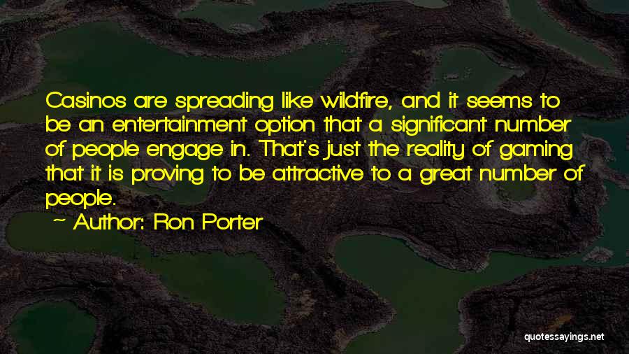 Ron Porter Quotes 554737