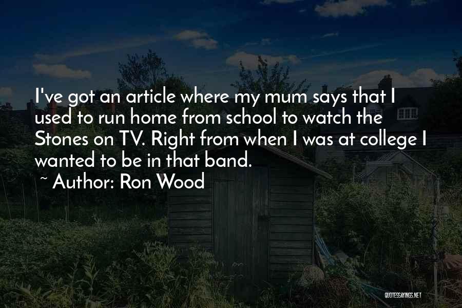 Ron Wood Quotes 1750807