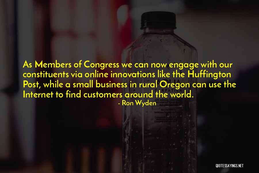 Ron Wyden Quotes 176709 Ron Wyden Quotes 176709