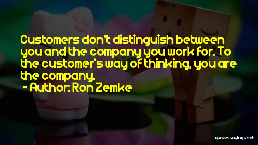 Ron Zemke Quotes 1365844