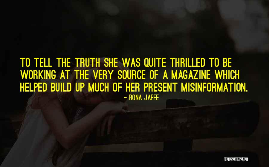 Rona Quotes By Rona Jaffe Rona Quotes By Rona Jaffe