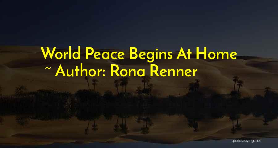 Rona Renner Quotes 634101