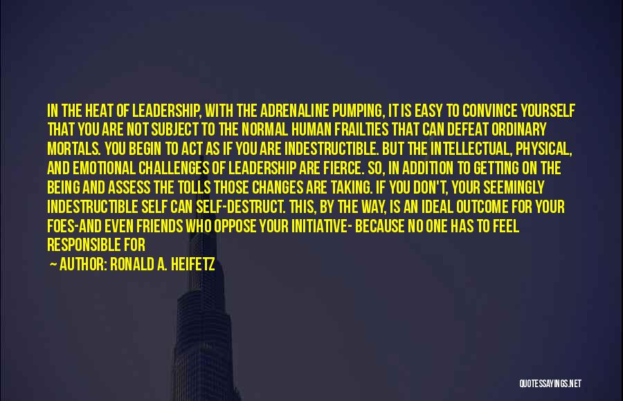 Ronald A. Heifetz Quotes 1606542