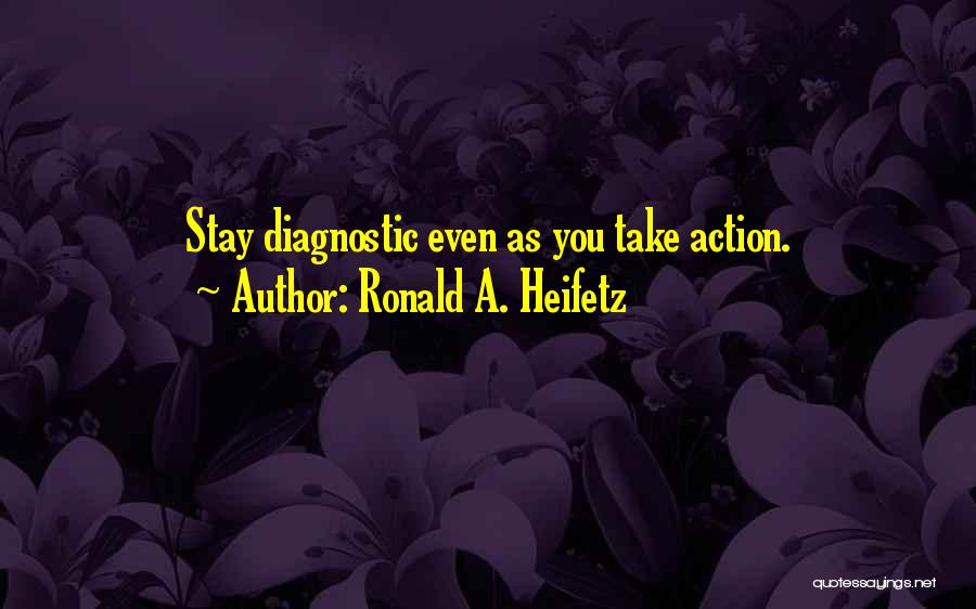 Ronald A. Heifetz Quotes 346570