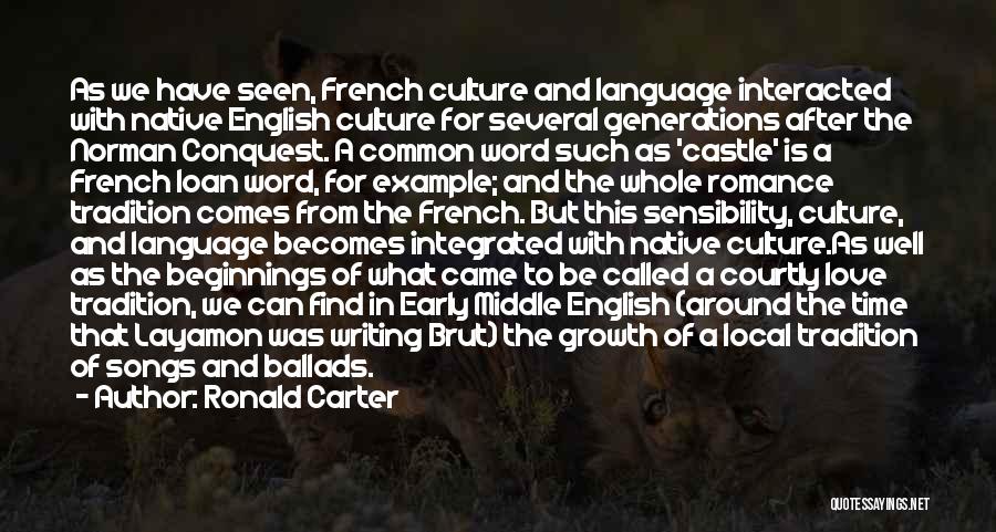Ronald Carter Quotes 422069