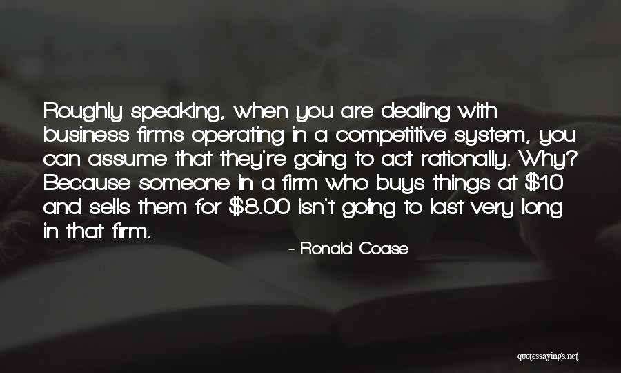 Ronald Coase Quotes 1618172