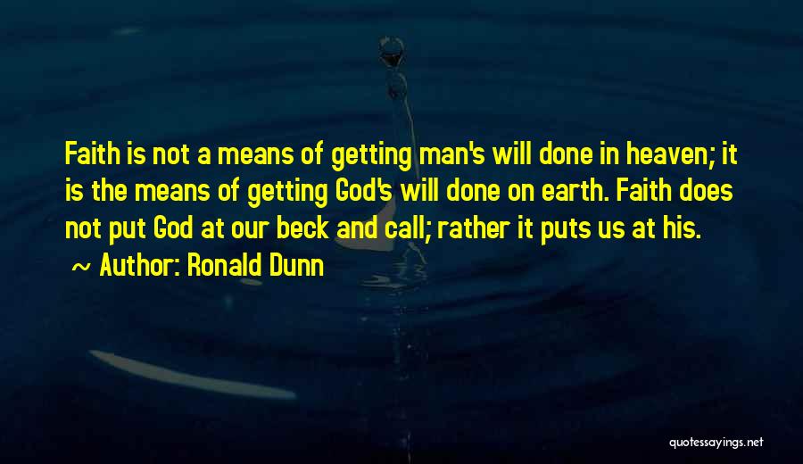 Ronald Dunn Quotes 756689