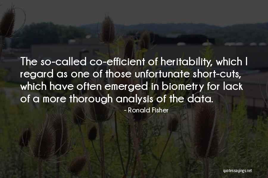 Ronald Fisher Quotes 2250966