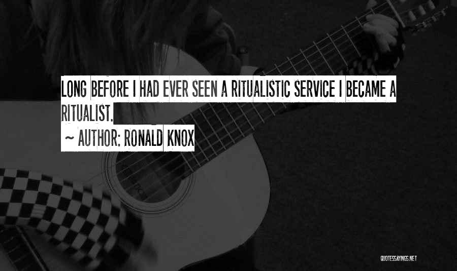 Ronald Knox Quotes 1793199