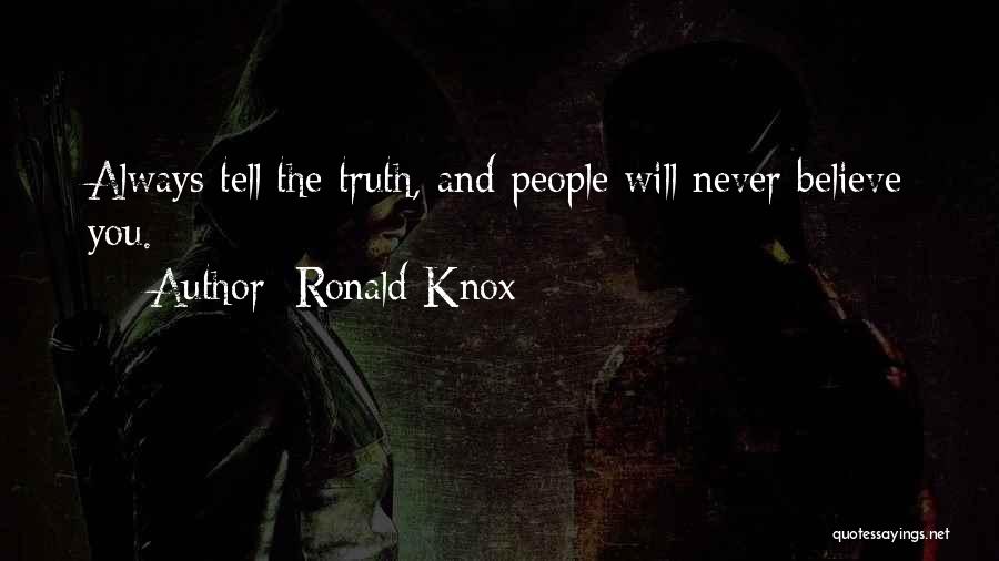 Ronald Knox Quotes 251467