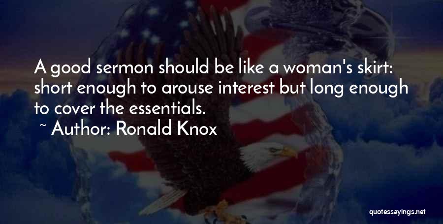 Ronald Knox Quotes 707485