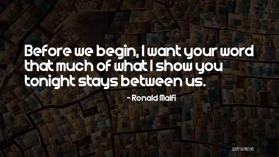 Ronald Malfi Quotes 263930 Ronald Malfi Quotes 263930