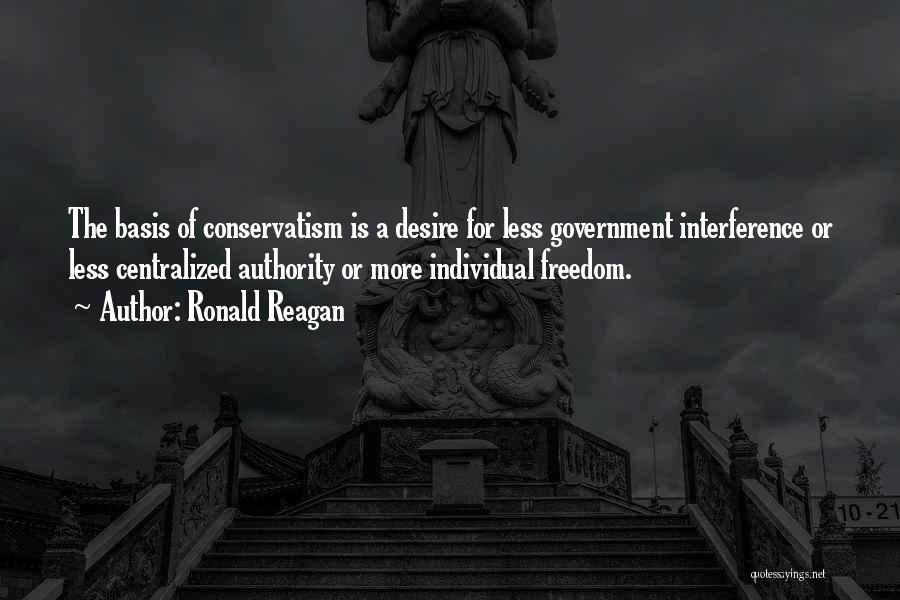 Ronald Reagan Conservatism Quotes By Ronald Reagan