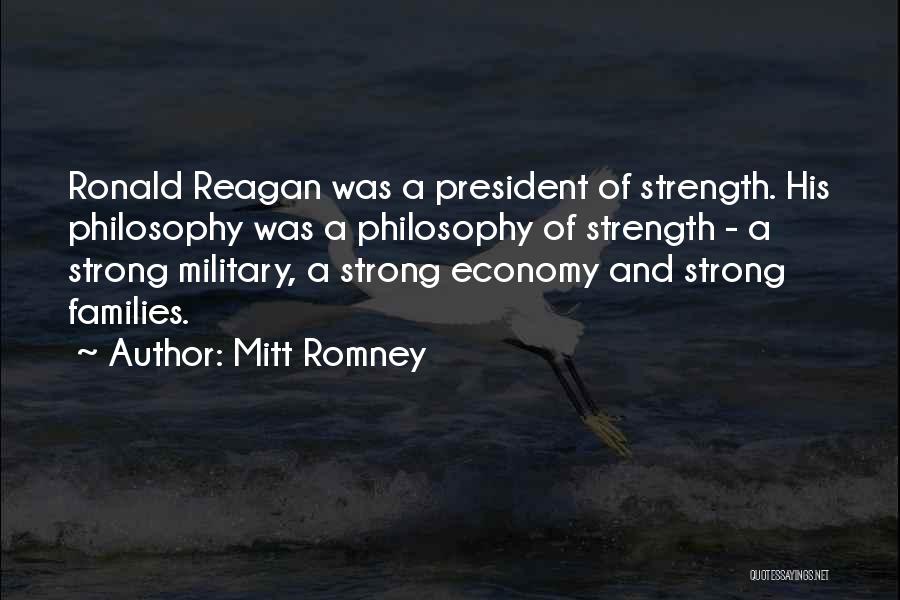 Ronald Reagan Military Quotes By Mitt Romney