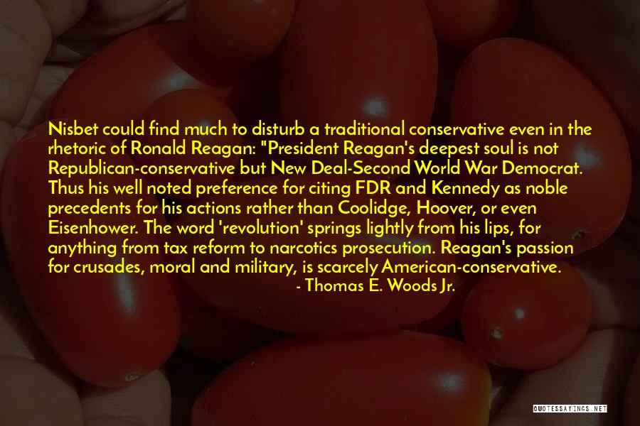 Ronald Reagan Military Quotes By Thomas E. Woods Jr.