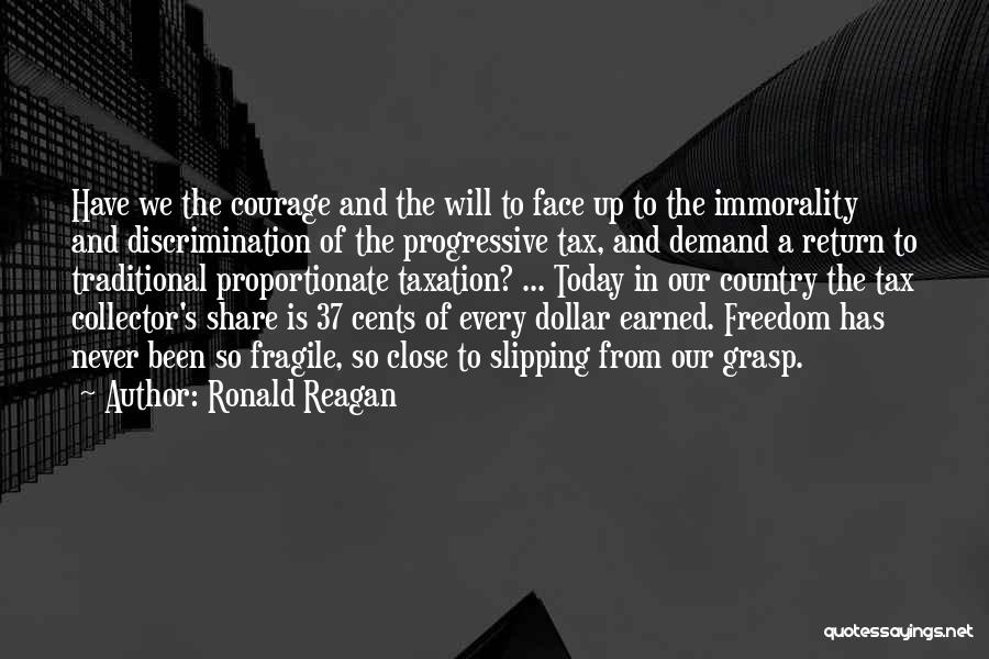 Ronald Reagan Tax Quotes By Ronald Reagan