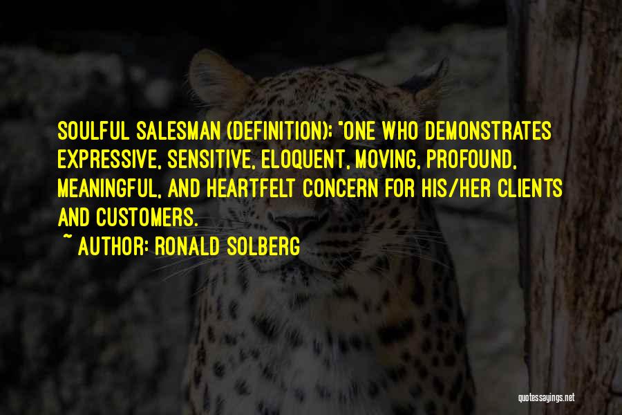 Ronald Solberg Quotes 547800