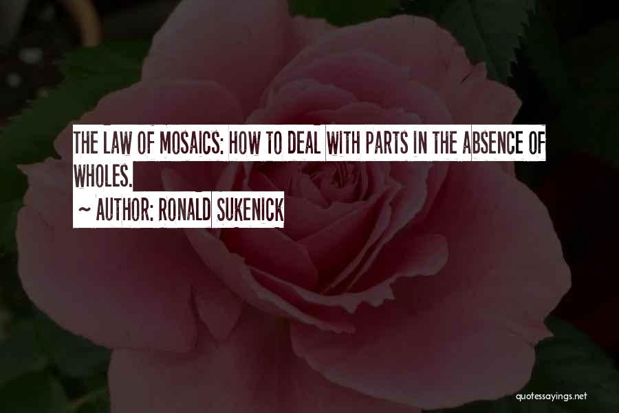 Ronald Sukenick Quotes 326984