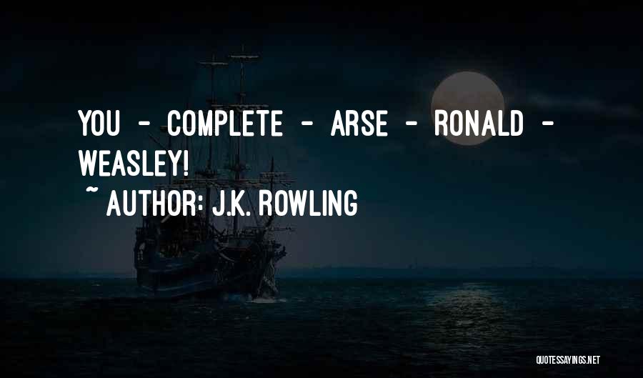 Ronald Weasley Quotes By J.K. Rowling