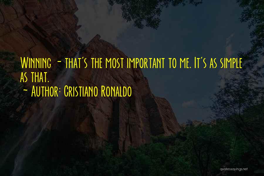 Ronaldo's Quotes By Cristiano Ronaldo