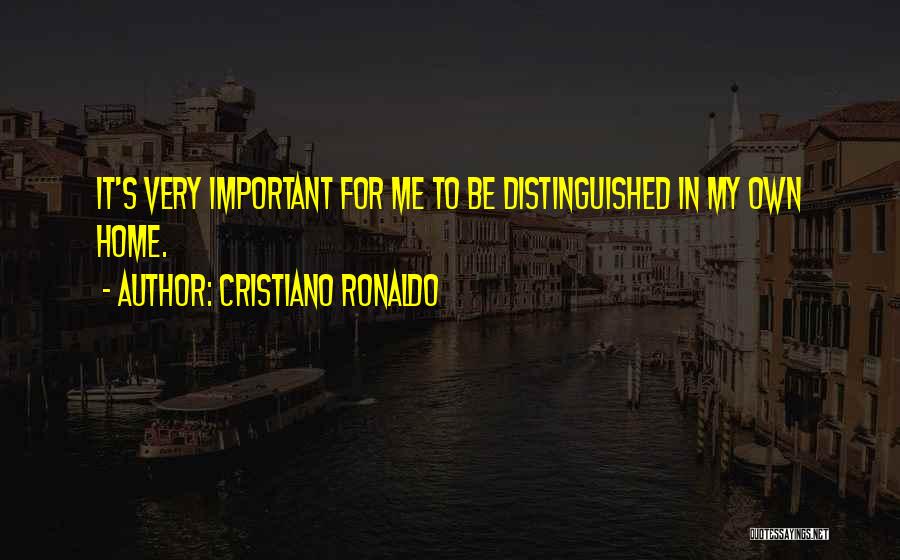 Ronaldo's Quotes By Cristiano Ronaldo