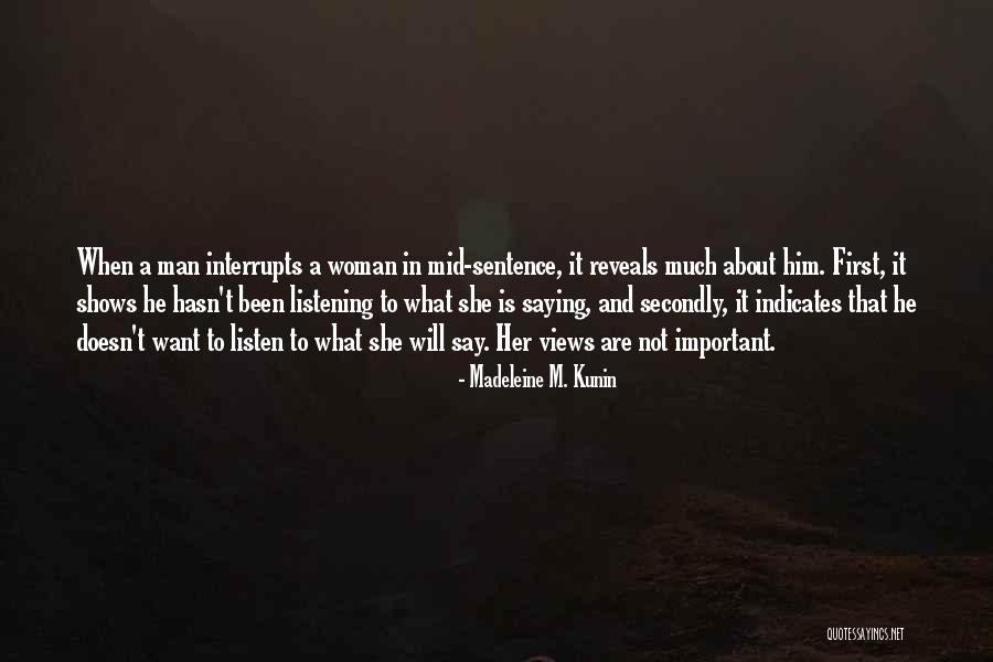 Roncone Cinching Quotes By Madeleine M. Kunin Roncone Cinching Quotes By Madeleine M. Kunin