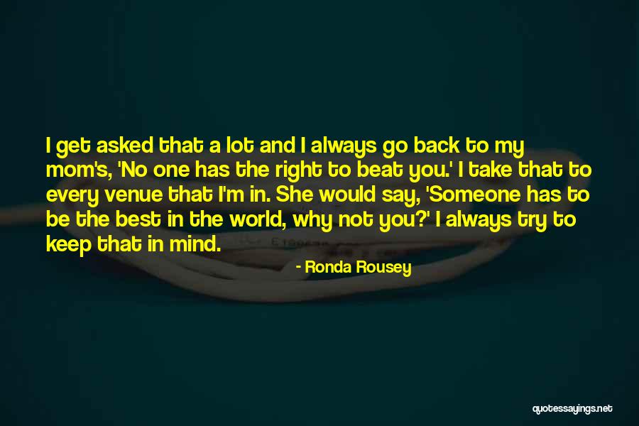 Ronda Rousey Quotes 125500 Ronda Rousey Quotes 125500
