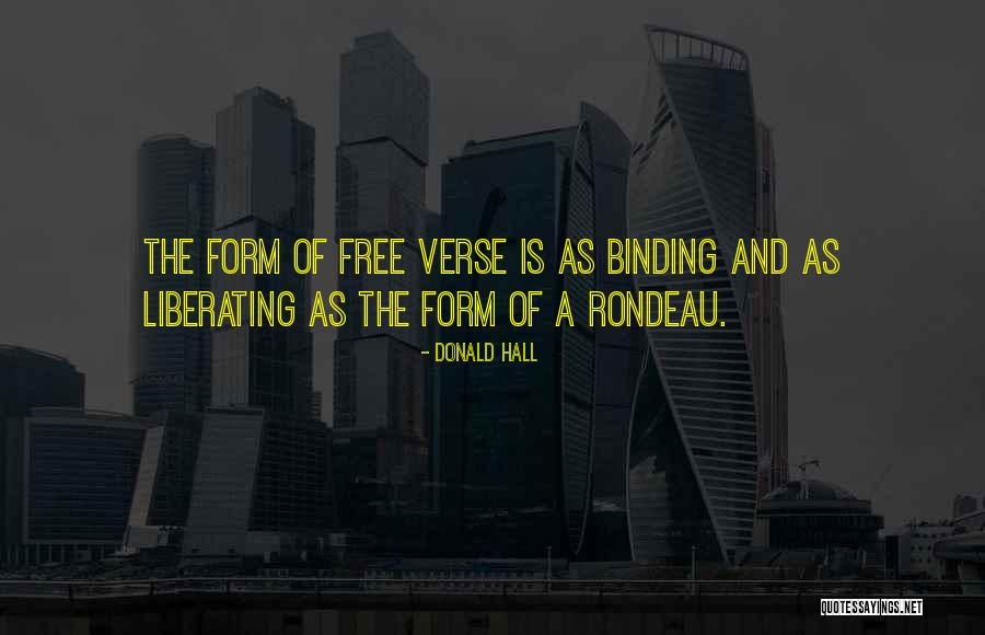 Rondeau Quotes By Donald Hall Rondeau Quotes By Donald Hall