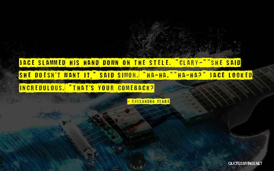 Rongvaux Lab Quotes By Cassandra Clare Rongvaux Lab Quotes By Cassandra Clare