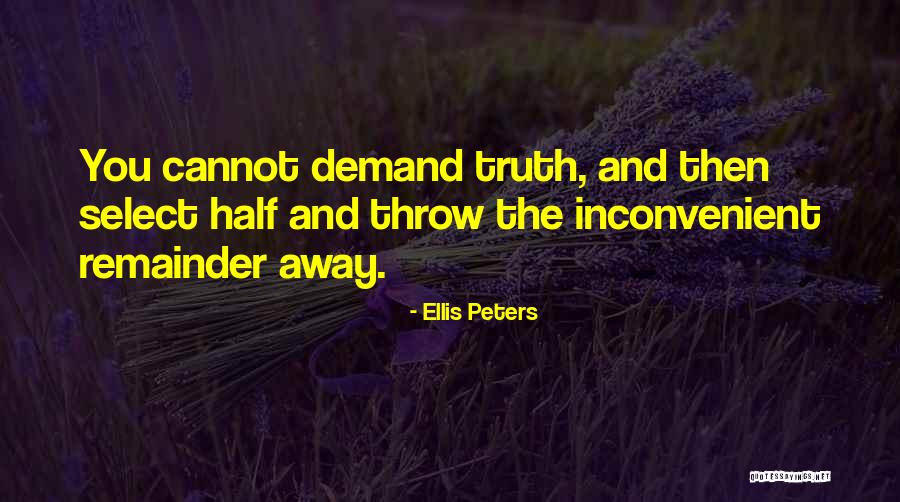 Ronnebeck Bremen Quotes By Ellis Peters Ronnebeck Bremen Quotes By Ellis Peters