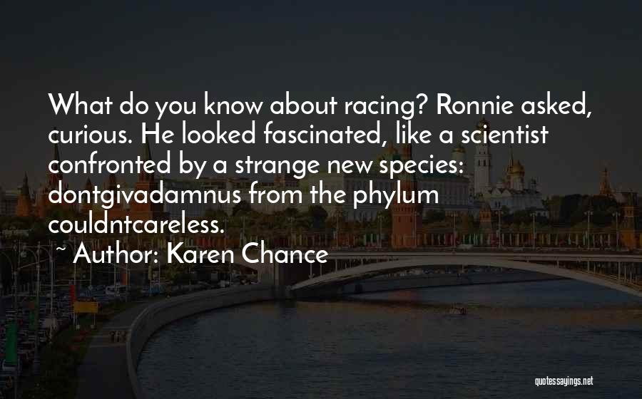 Ronnie B Quotes By Karen Chance