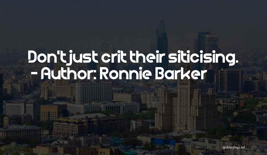 Ronnie Barker Quotes 1644484