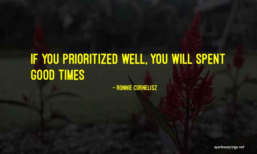 Ronnie Cornelisz Quotes 722644