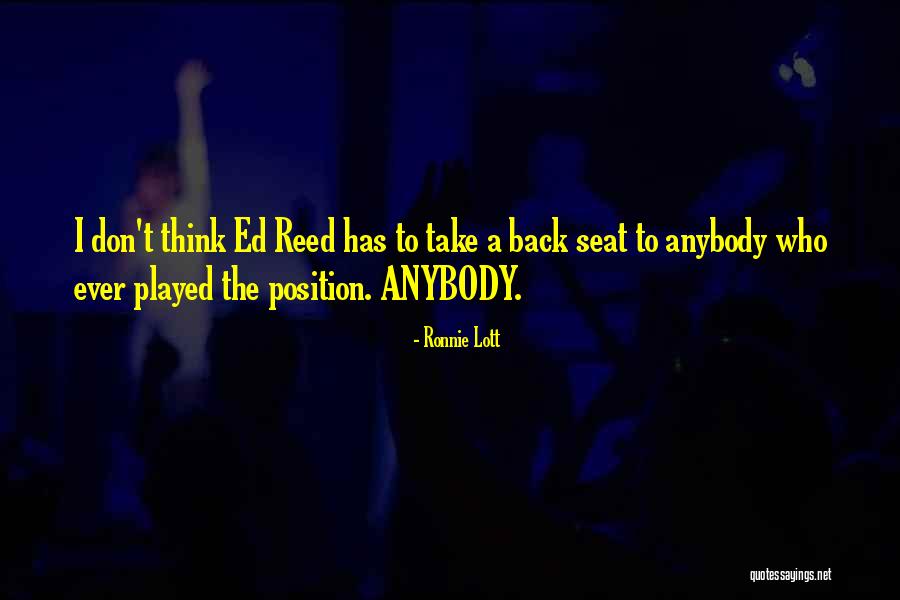 Ronnie Lott Quotes 2249845 Ronnie Lott Quotes 2249845