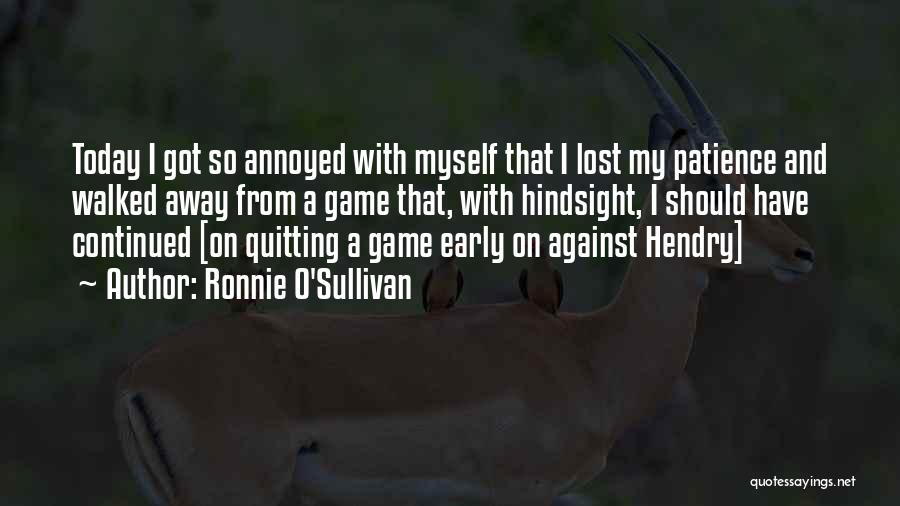 Ronnie O'Sullivan Quotes 807781