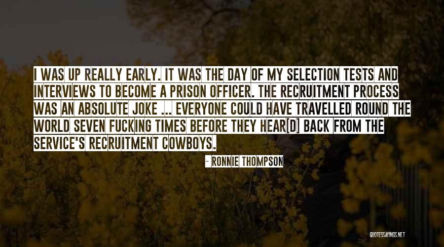 Ronnie Thompson Quotes 1882493 Ronnie Thompson Quotes 1882493