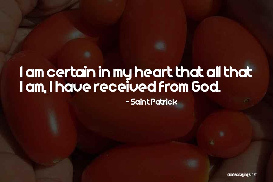 Ronningen Sweden Quotes By Saint Patrick Ronningen Sweden Quotes By Saint Patrick