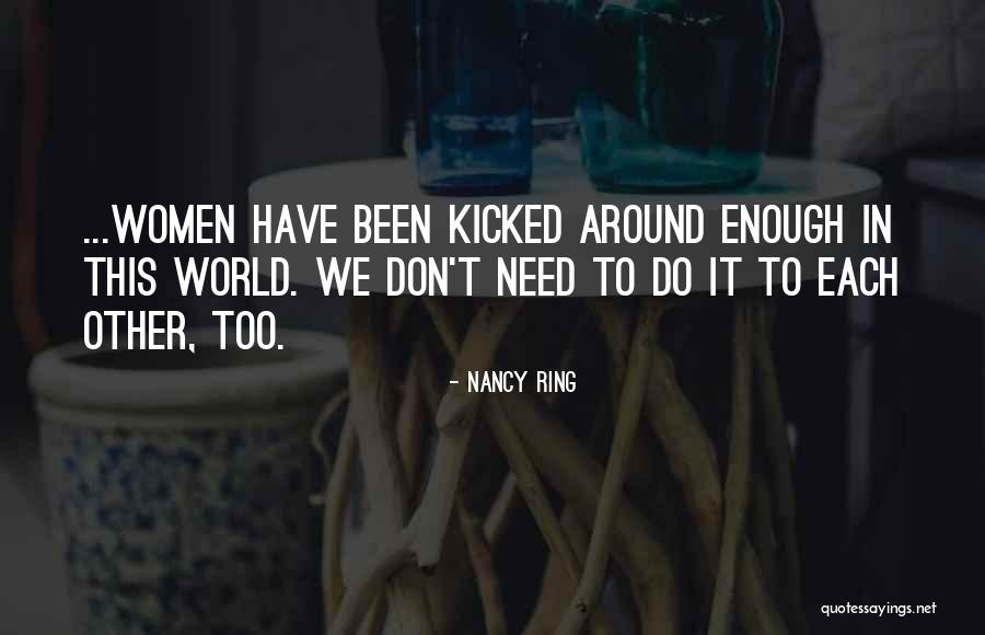Ronseal Quotes By Nancy Ring Ronseal Quotes By Nancy Ring