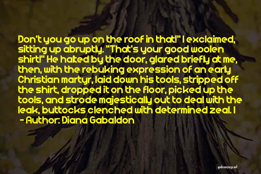 Roof Leak Quotes By Diana Gabaldon
