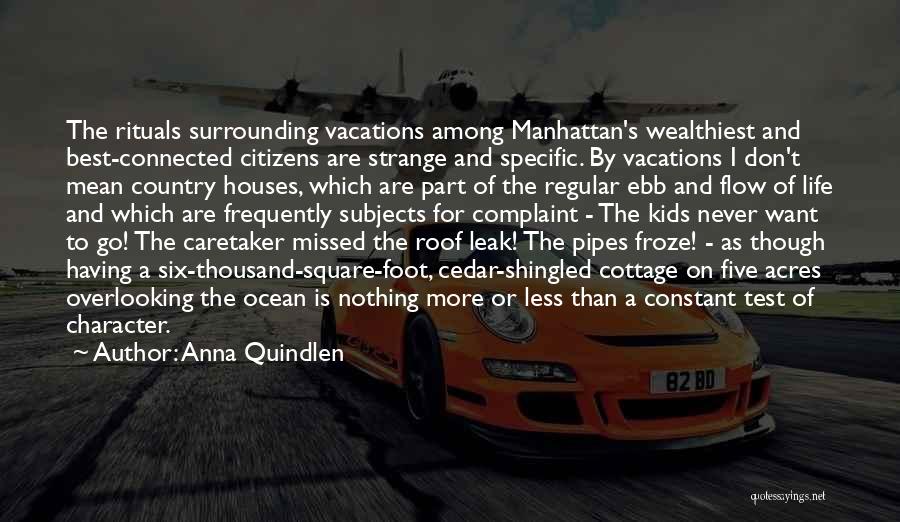 Roof Quotes By Anna Quindlen