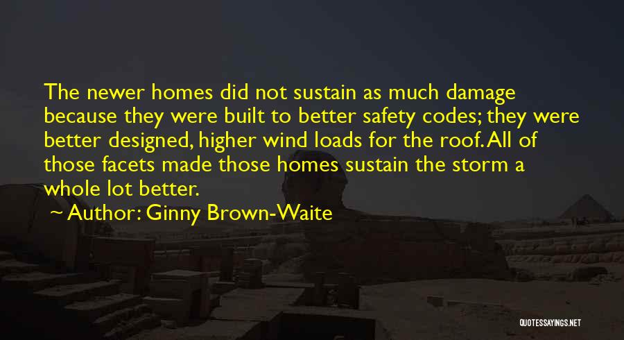 Roof Quotes By Ginny Brown-Waite