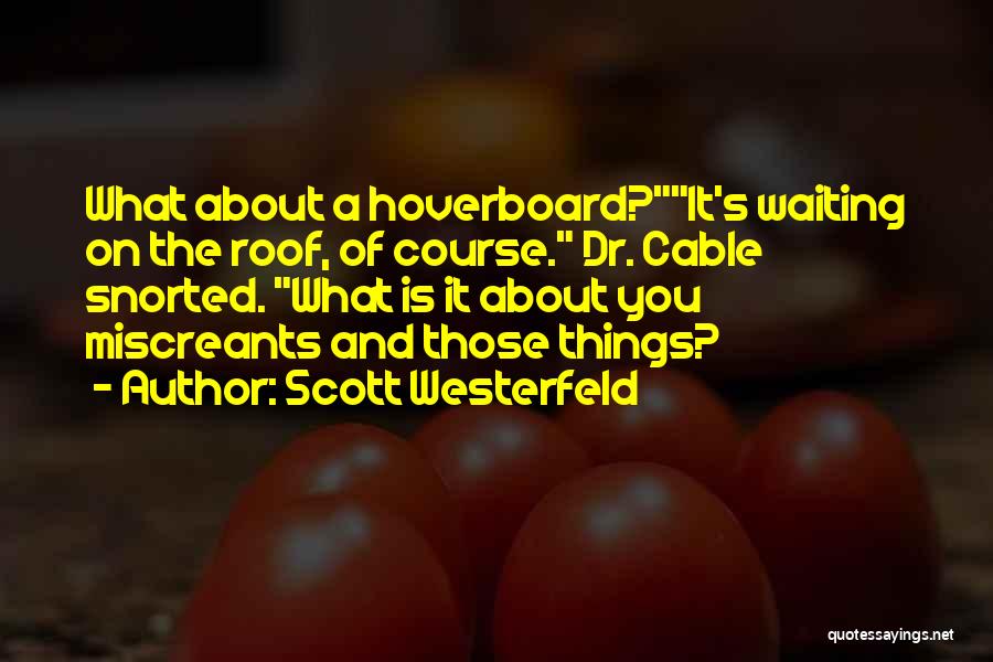 Roof Quotes By Scott Westerfeld