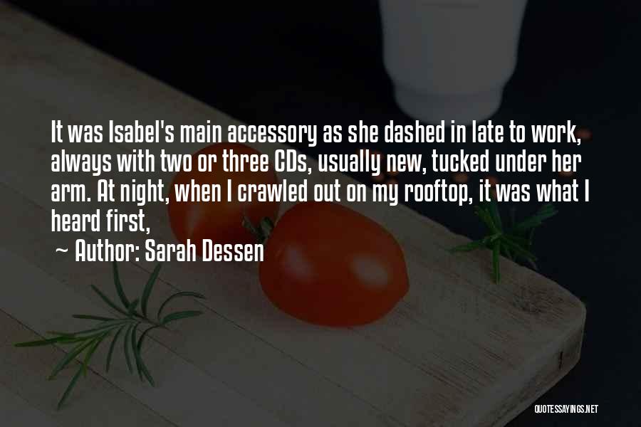 Rooftop Quotes By Sarah Dessen