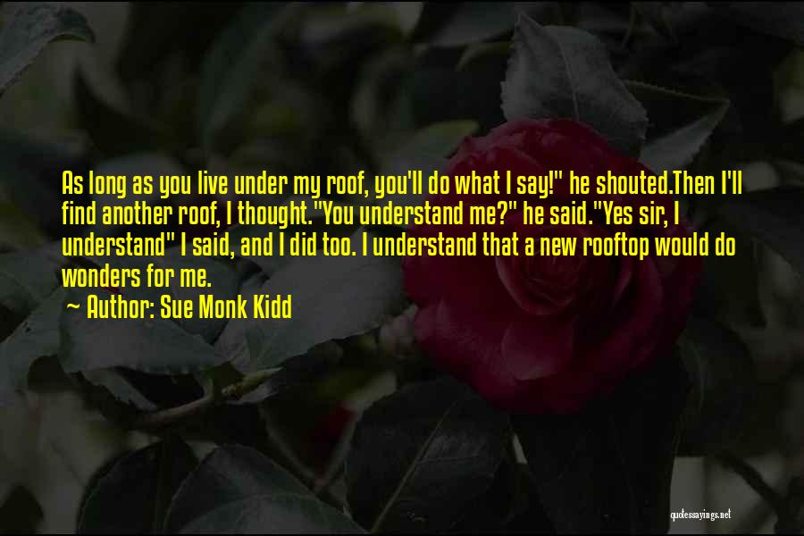 Rooftop Quotes By Sue Monk Kidd