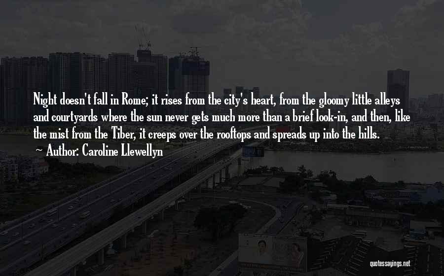 Rooftops Quotes By Caroline Llewellyn