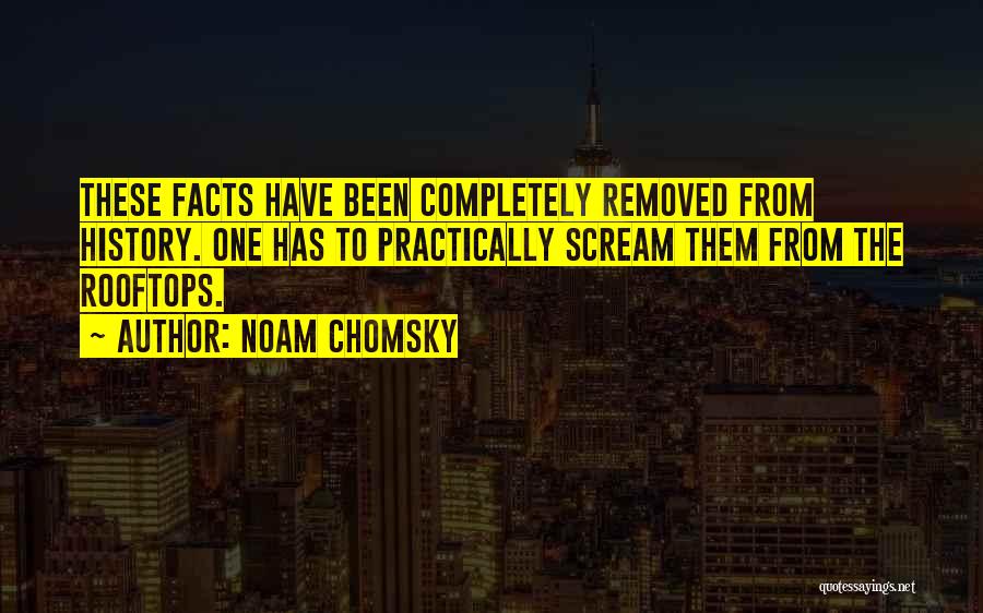 Rooftops Quotes By Noam Chomsky
