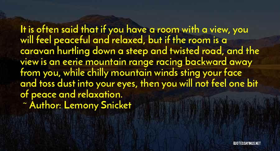 Room With View Quotes By Lemony Snicket