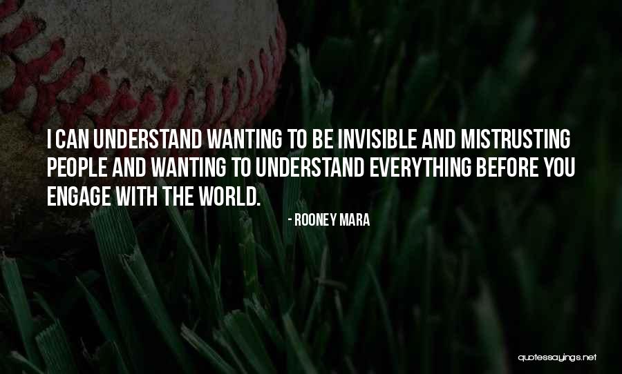 Rooney Mara Quotes 2218822 Rooney Mara Quotes 2218822